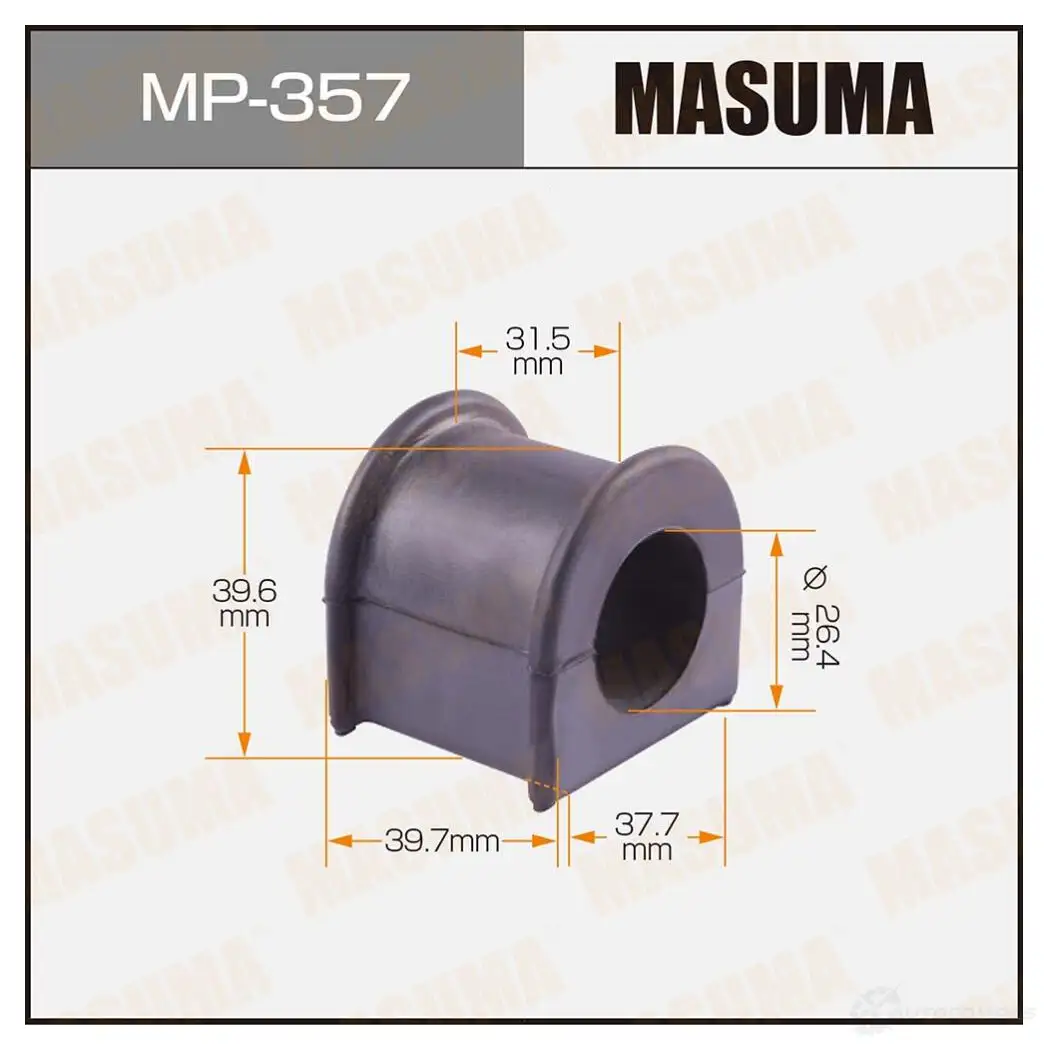 Втулка стабилизатора MASUMA Y07RE SP MP-357 1422890006 изображение 0