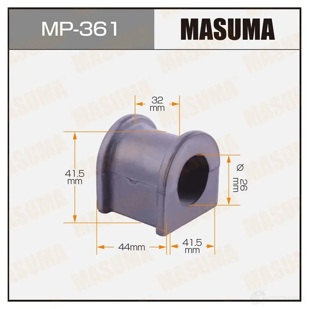 Втулка стабилизатора MASUMA DLYJ AE 1422883290 MP-361 изображение 0