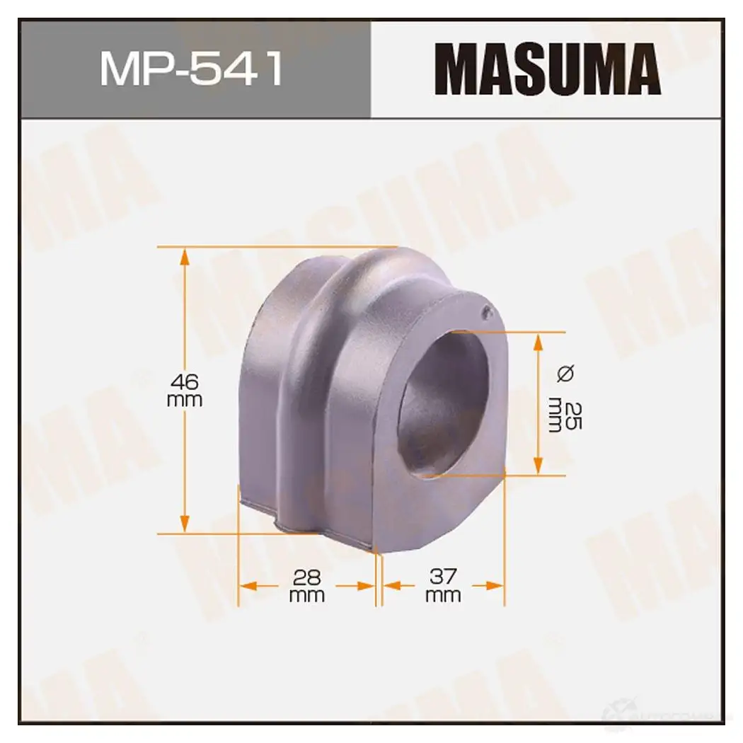 Втулка стабилизатора MASUMA 1420577576 2YUXI 8H MP-541