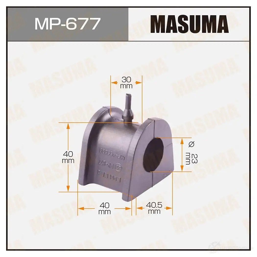 Втулка стабилизатора MASUMA R2 OXB6 1422883058 MP-677