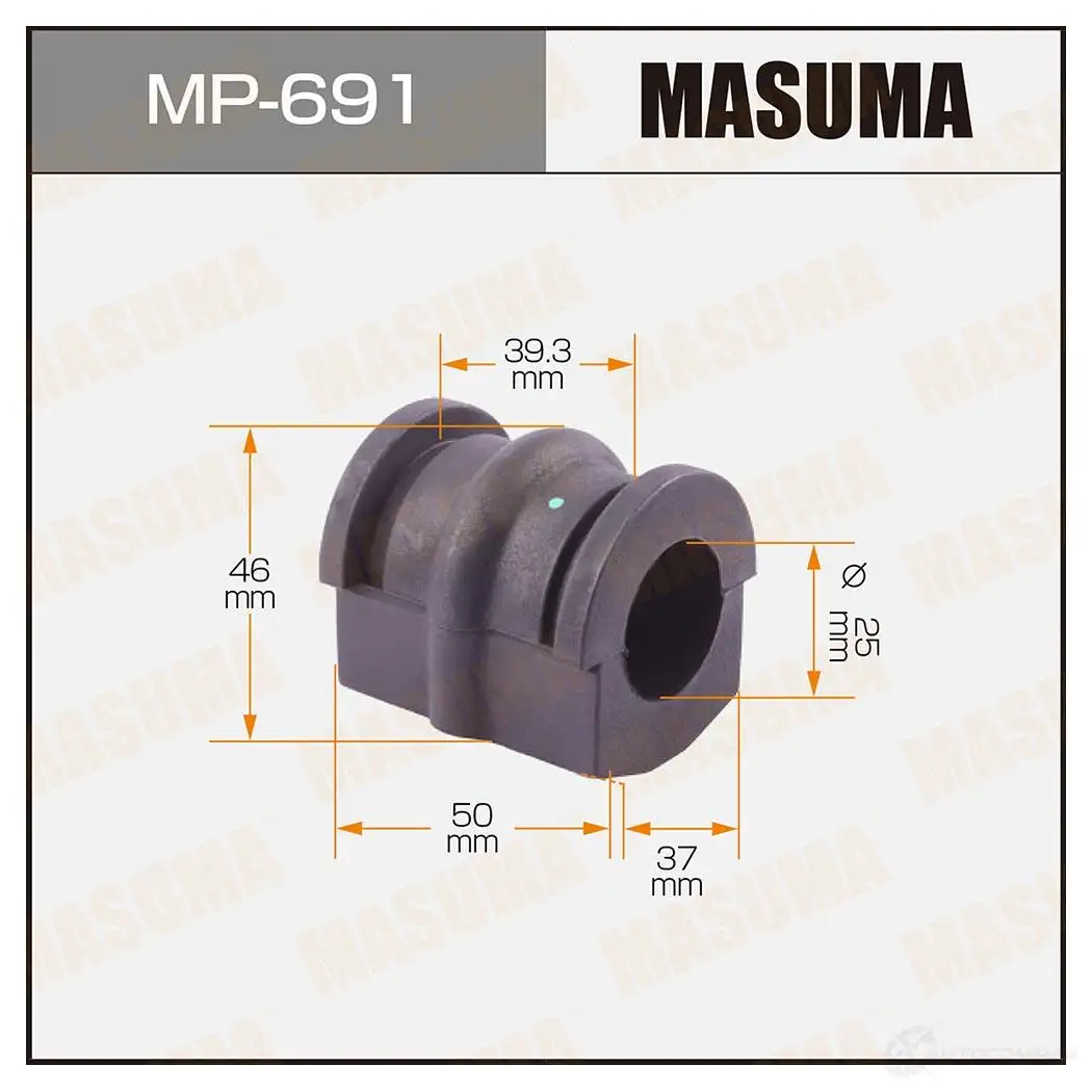 Втулка стабилизатора MASUMA MP-691 QXUH FO 1420577553 изображение 0