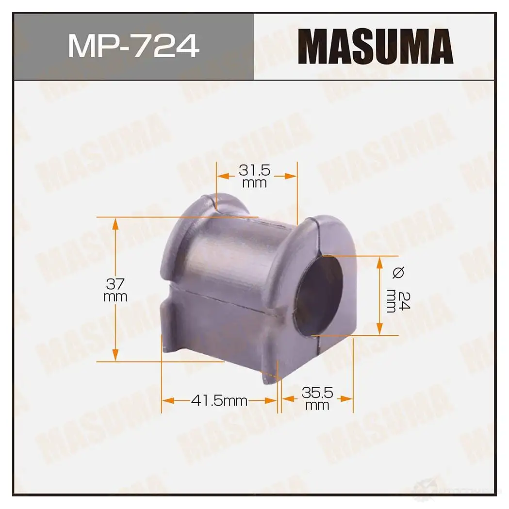 Втулка стабилизатора MASUMA I81UM D6 MP-724 1422883142 изображение 0