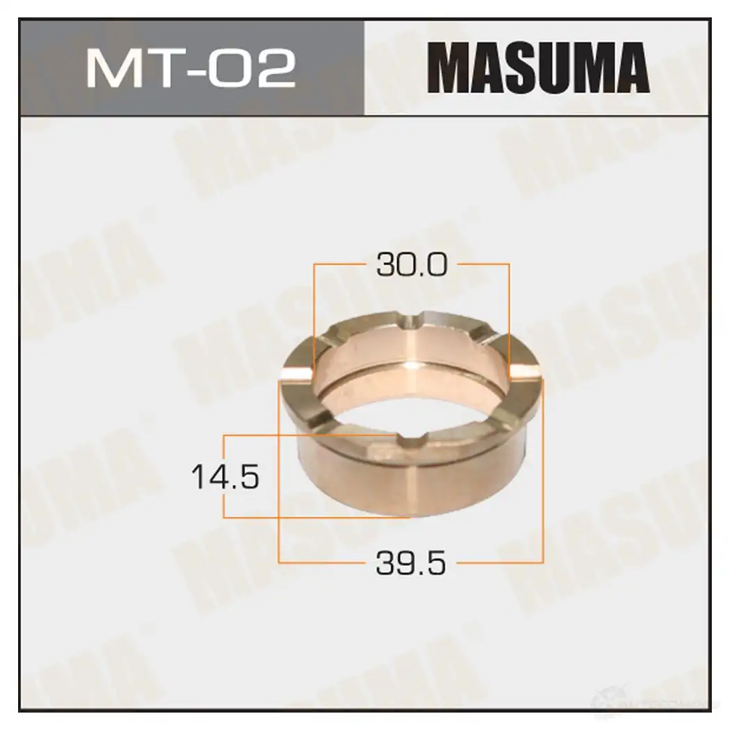 Втулка ступицы бронзовая MASUMA MT-02 WD1 V3NX 1422883081 изображение 0