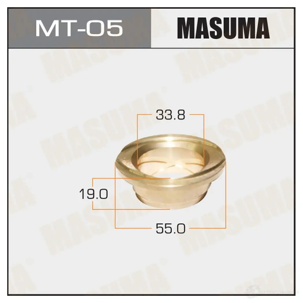Втулка ступицы бронзовая MASUMA GF FCC3 1422883078 MT-05 изображение 0