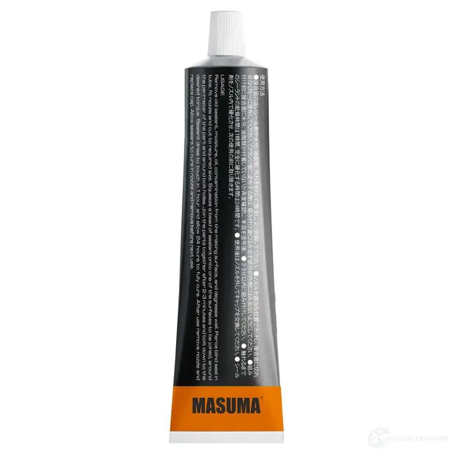Высокотемпературный силик. герметик masuma mox-401 формирователь прокладок, черный, 85г MASUMA 1437032309 IUA 10L RBVXEE MOX-401 изображение 3