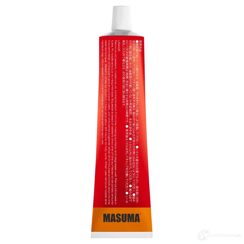 Высокотемпературный силик. герметик masuma mox-402 формирователь прокладок, красный, 85 г. MASUMA 1437032310 T TFRYJQ MOX-402 1CZYLQX изображение 3