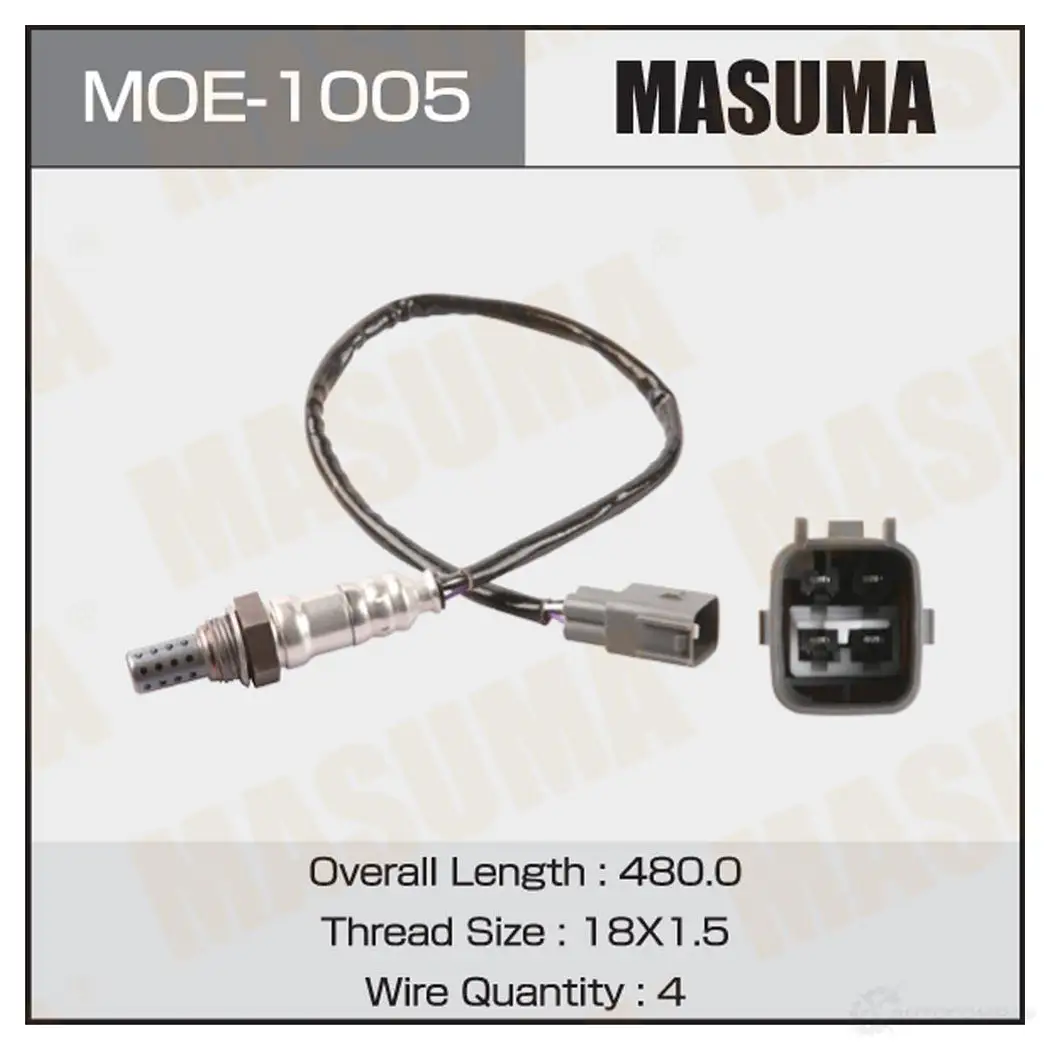 Датчик кислородный MASUMA MOE-1005 1439698477 7ZON JP изображение 0