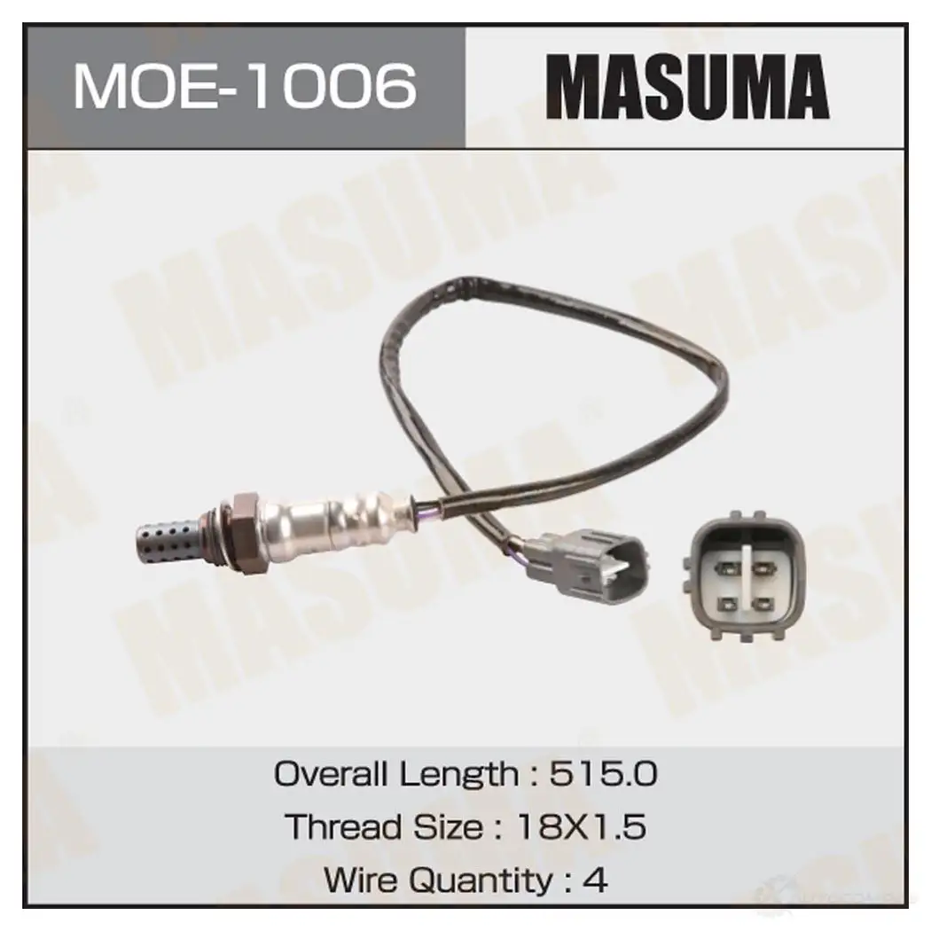 Датчик кислородный MASUMA MOE-1006 J M7R71 1439698478 изображение 0