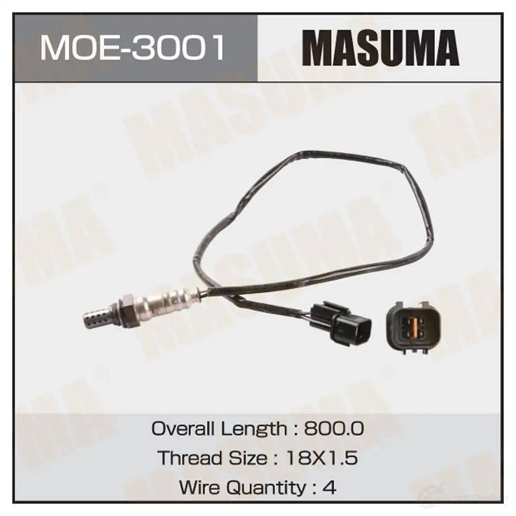 Датчик кислородный MASUMA MOE-3001 1439698486 6 M61YE9 изображение 0