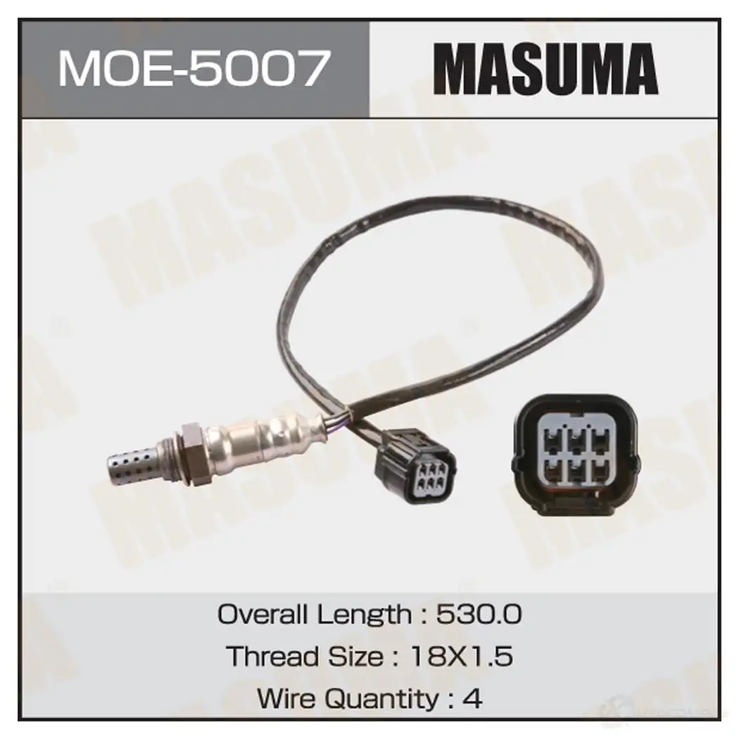 Датчик кислородный MASUMA MOE-5007 6I 4YWYV 1439698496 изображение 0