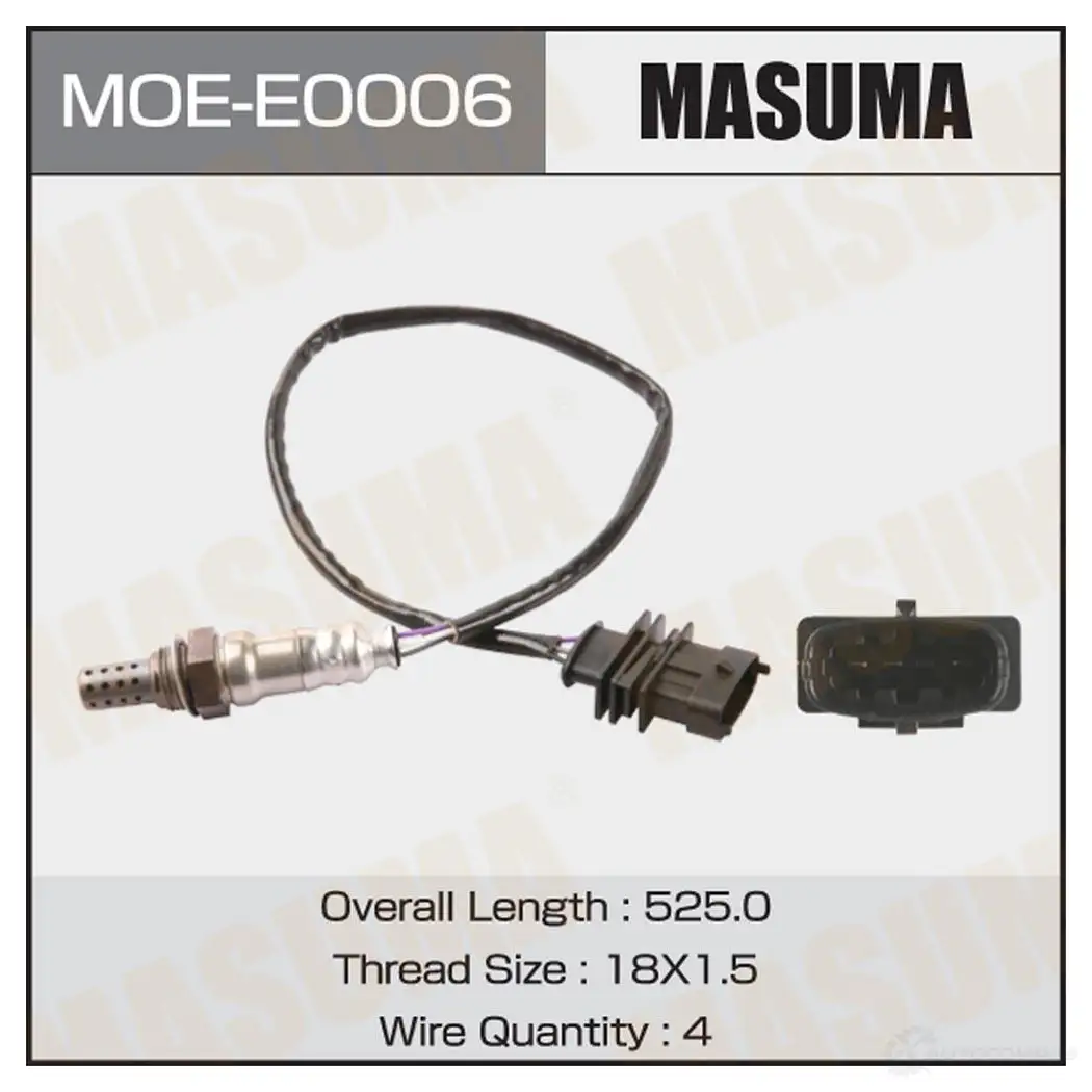 Датчик кислородный MASUMA MOE-E0006 1439698511 HYKFY 7 изображение 0