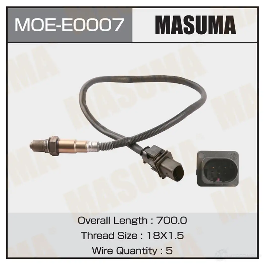 Датчик кислородный MASUMA 1439698512 MOE-E0007 CCA ZL изображение 0
