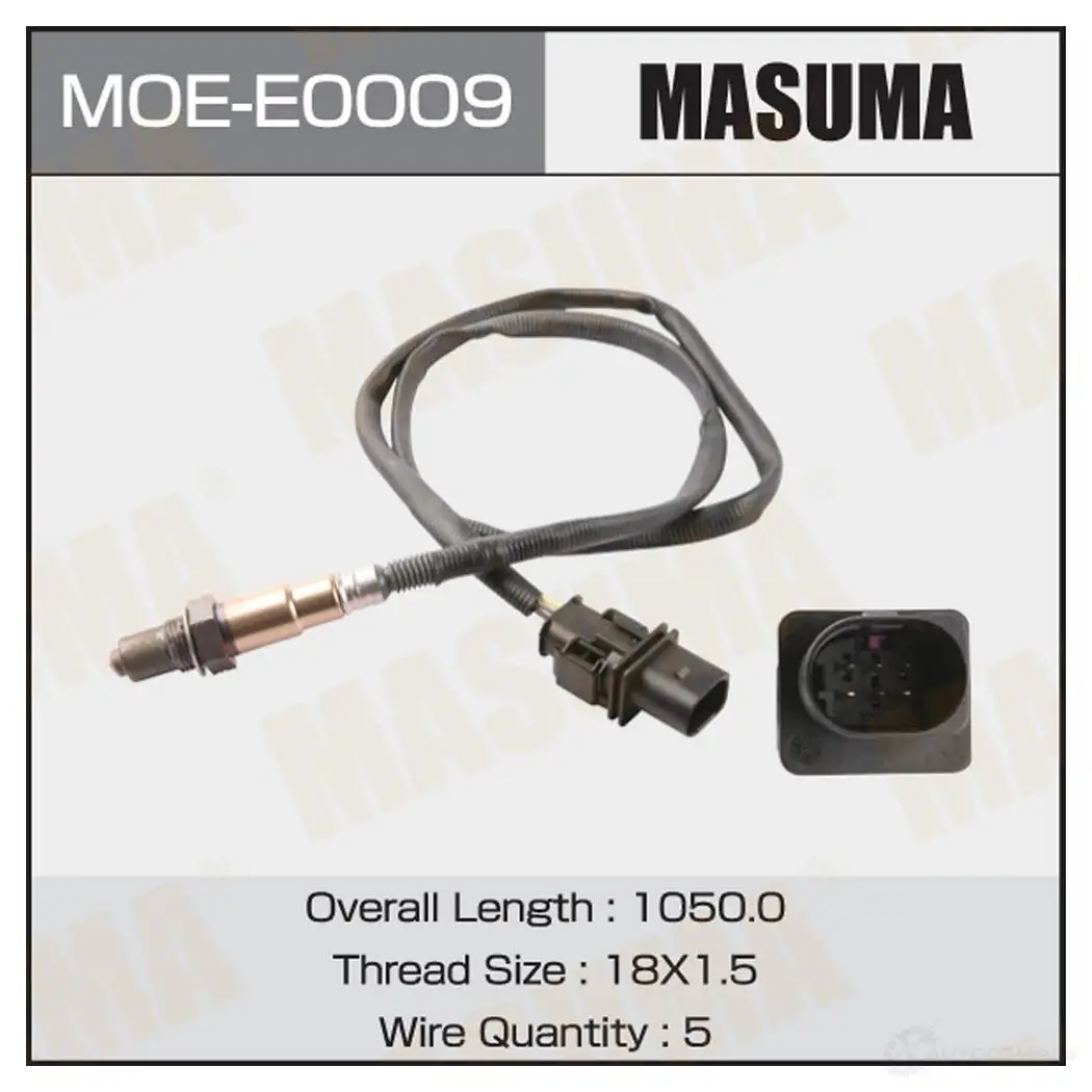 Датчик кислородный MASUMA 1439698514 MOE-E0009 KXHT8 T изображение 0
