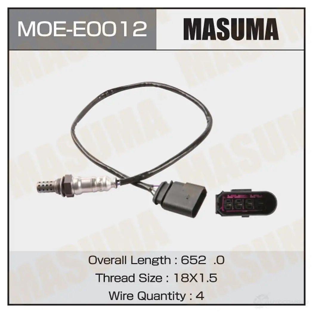 Датчик кислородный MASUMA MOE-E0012 1439698517 TA AKU изображение 0