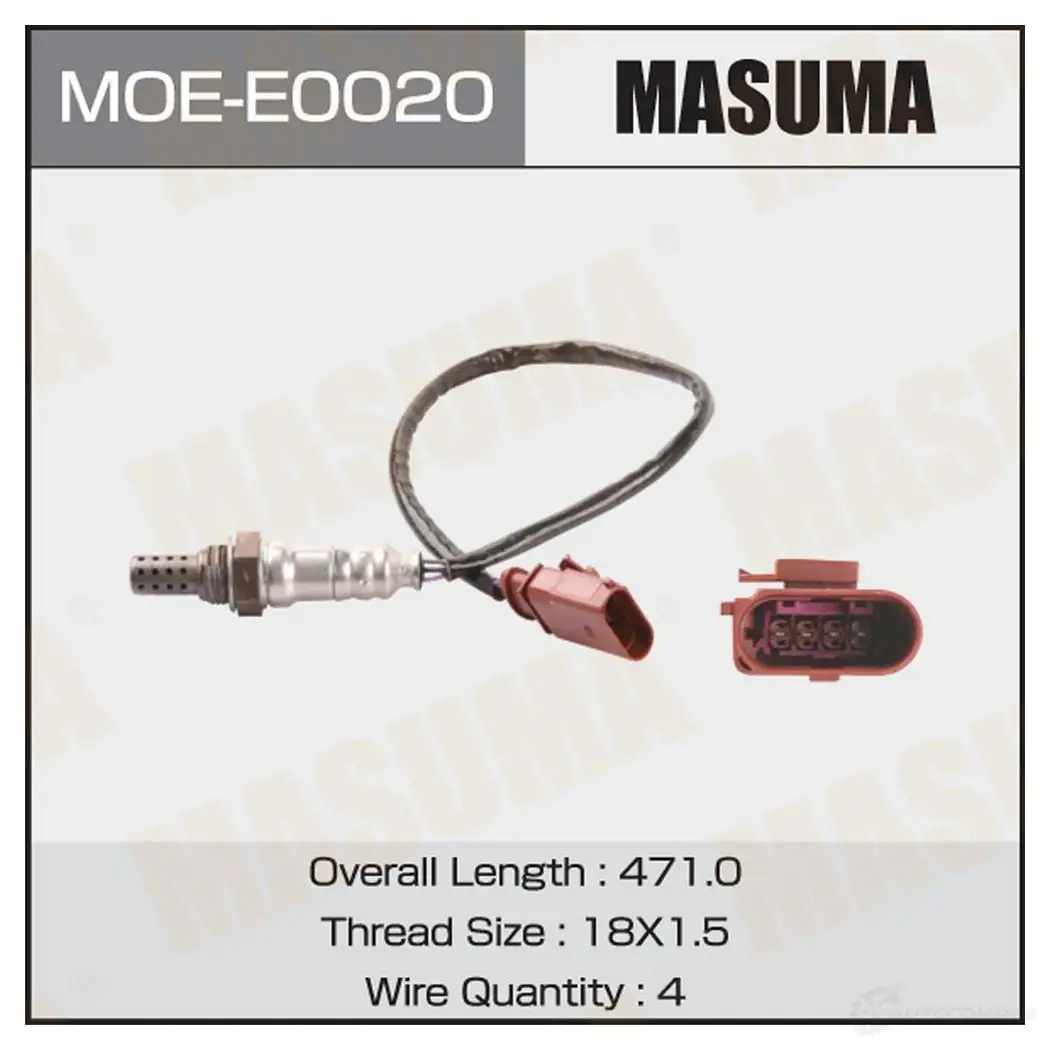 Датчик кислородный MASUMA MOE-E0020 1439698524 PZPU VY изображение 0