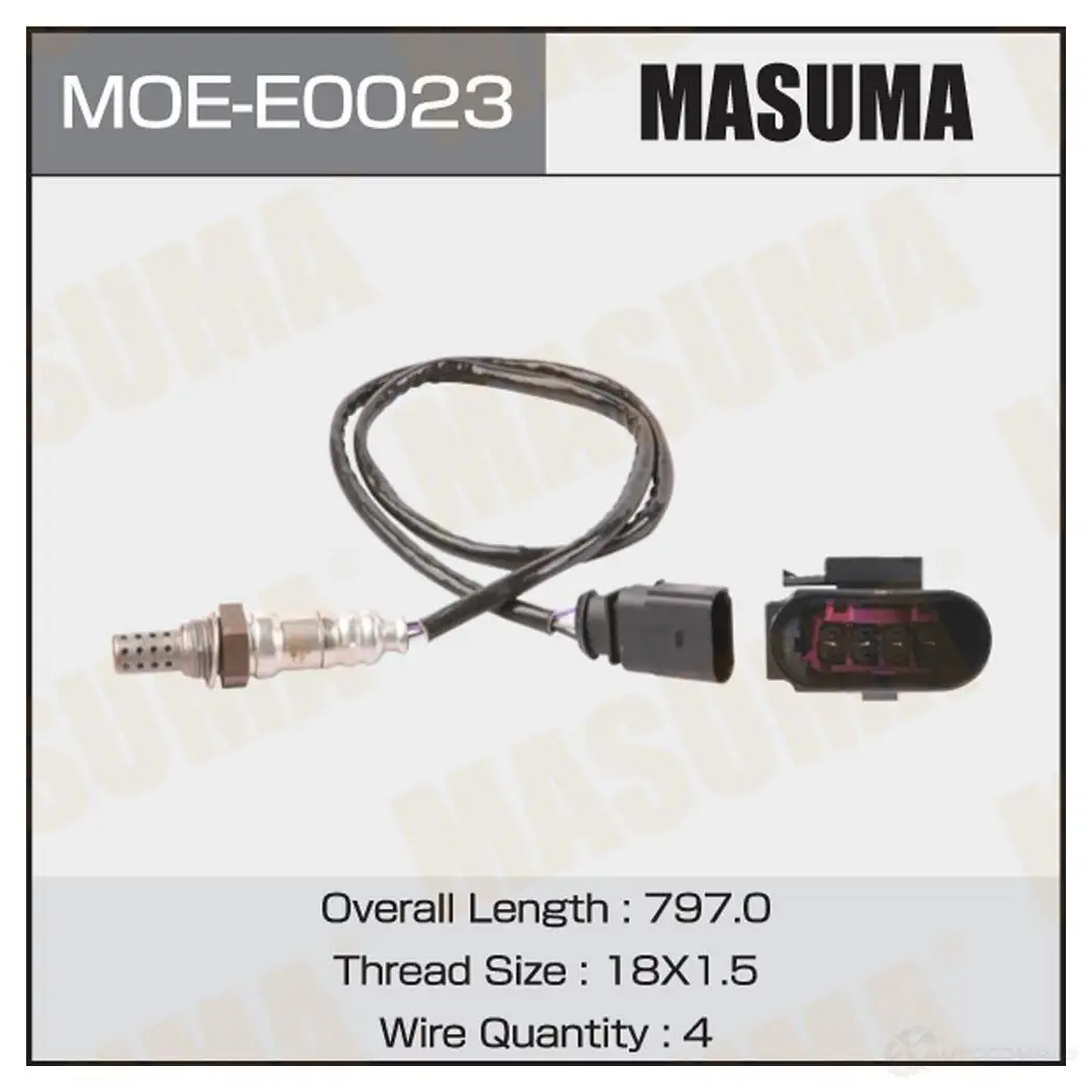 Датчик кислородный MASUMA 1TA45 WW MOE-E0023 1439698527 изображение 0