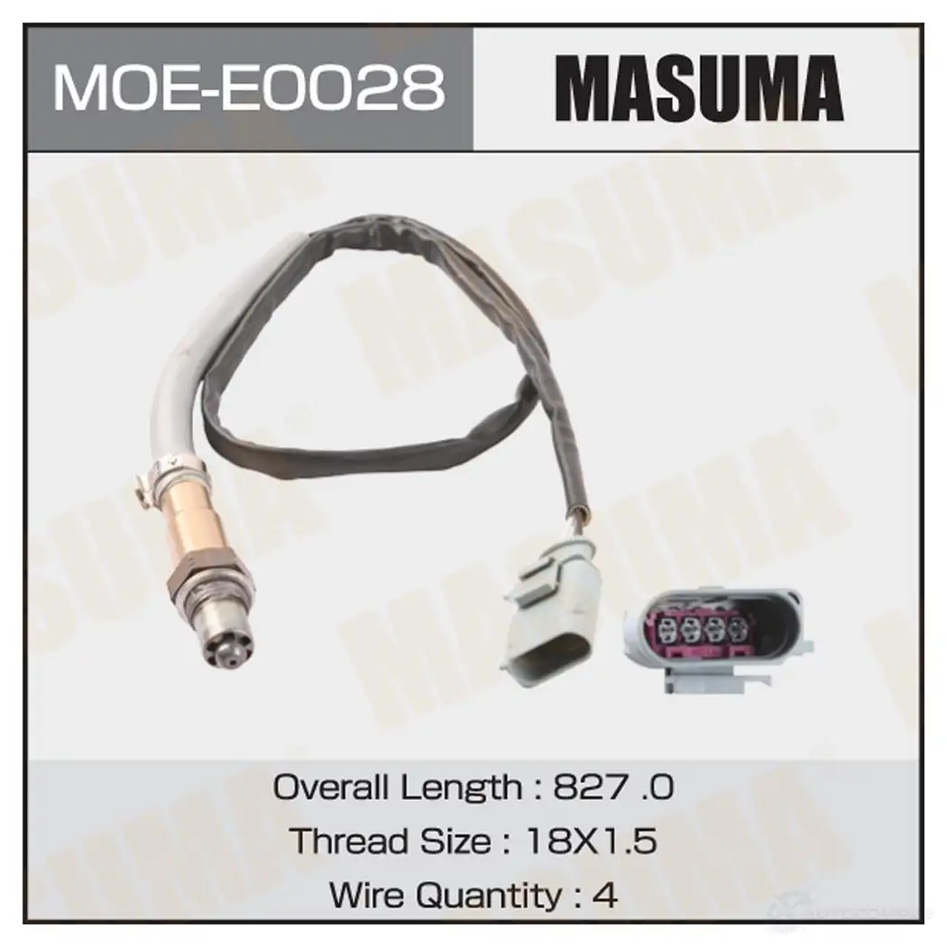 Датчик кислородный MASUMA 1439698532 FA00 BV MOE-E0028 изображение 0