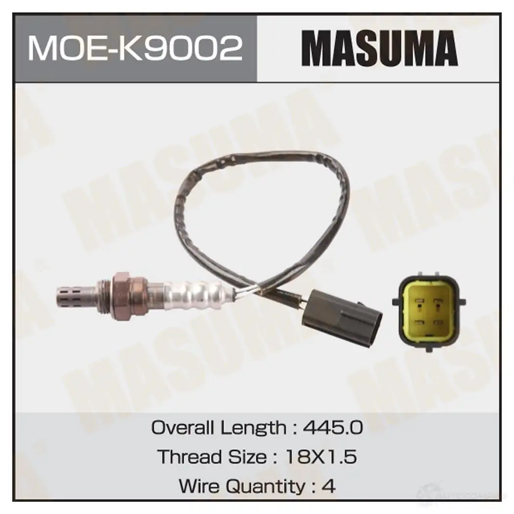 Датчик кислородный MASUMA 1439698539 1K5X1 K MOE-K9002 изображение 0