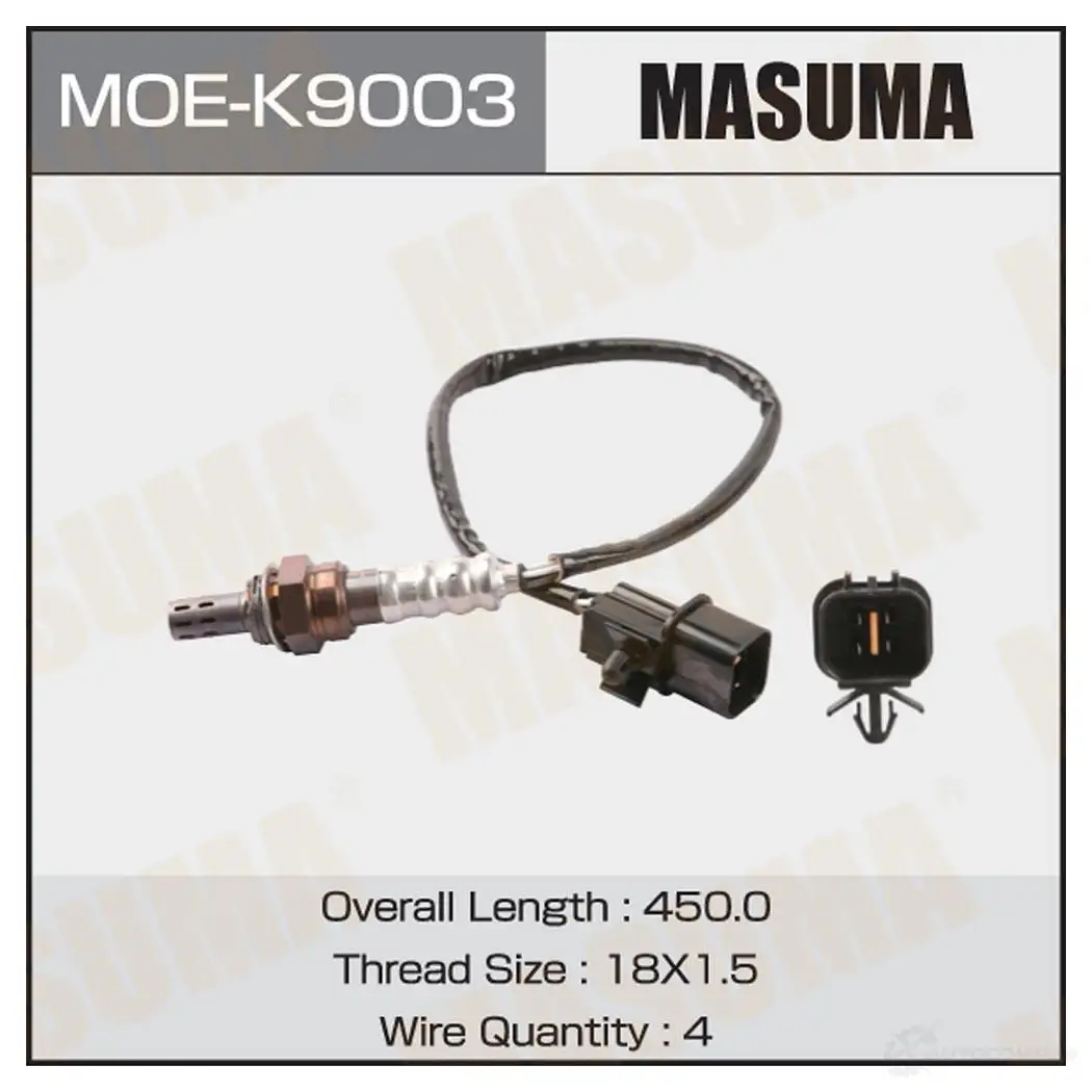 Датчик кислородный MASUMA W7 H0I 1439698540 MOE-K9003 изображение 0