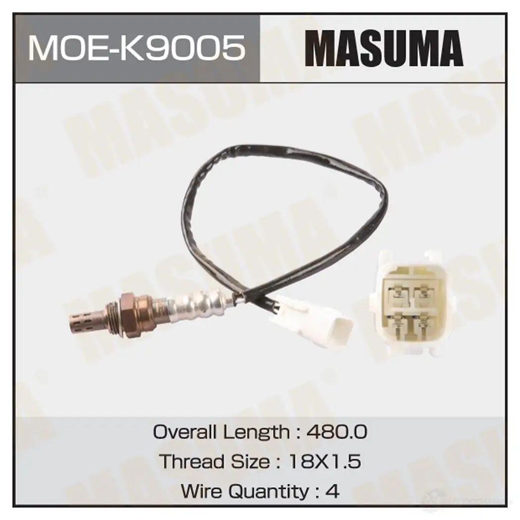 Датчик кислородный MASUMA MOE-K9005 Z5 X3OGK 1439698541 изображение 0