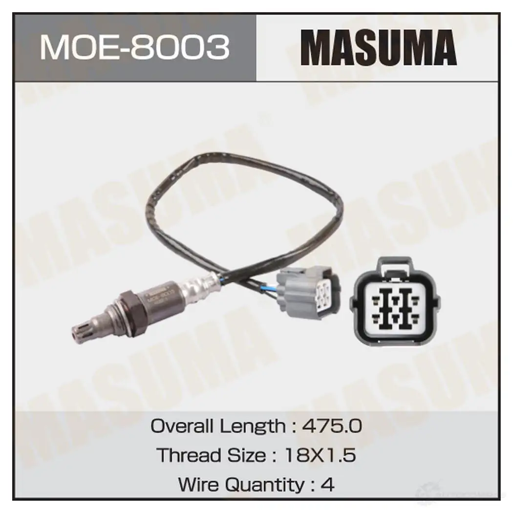 Датчик топливовоздушной смеси MASUMA H18S1 L4 1439698504 MOE-8003 изображение 0