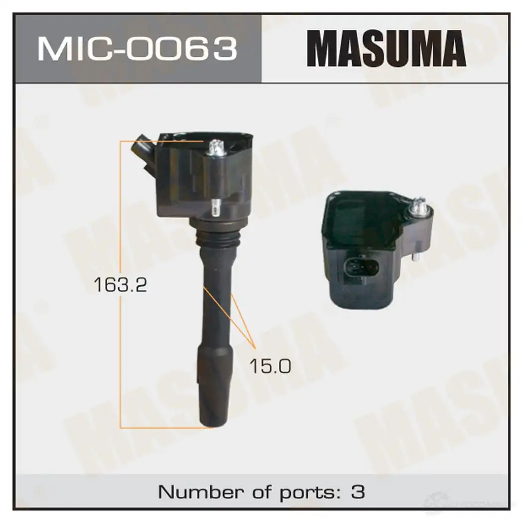 Катушка зажигания MASUMA 1422887559 MIC-0063 JF4B C изображение 0