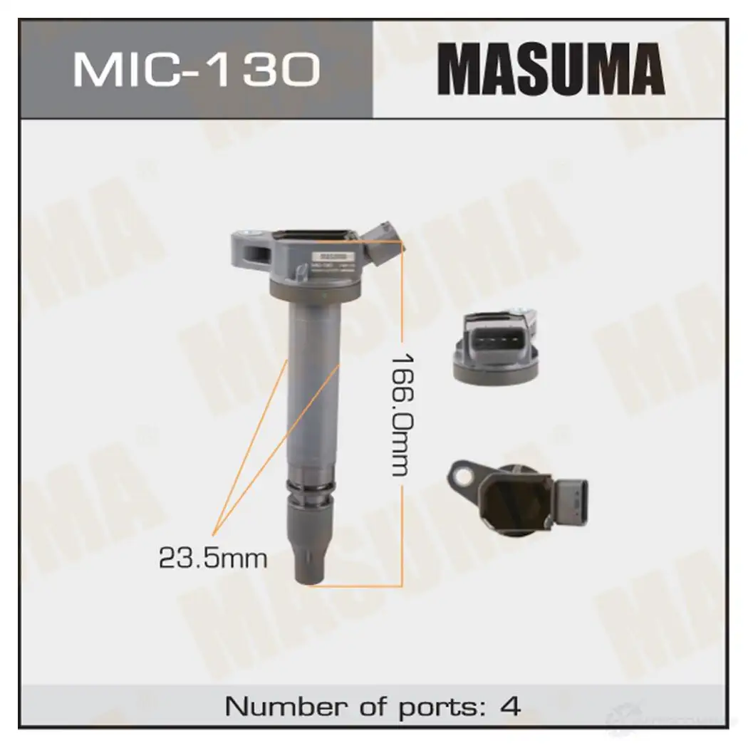 Катушка зажигания MASUMA 1439698333 0N 2FC MIC-130 изображение 0