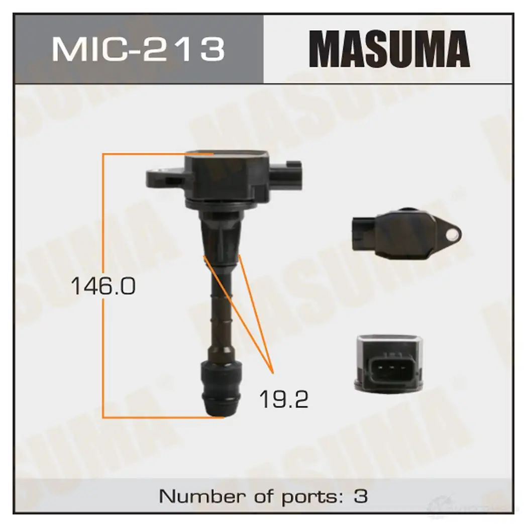 Катушка зажигания MASUMA MIC-213 1422887616 OFPCL C изображение 0