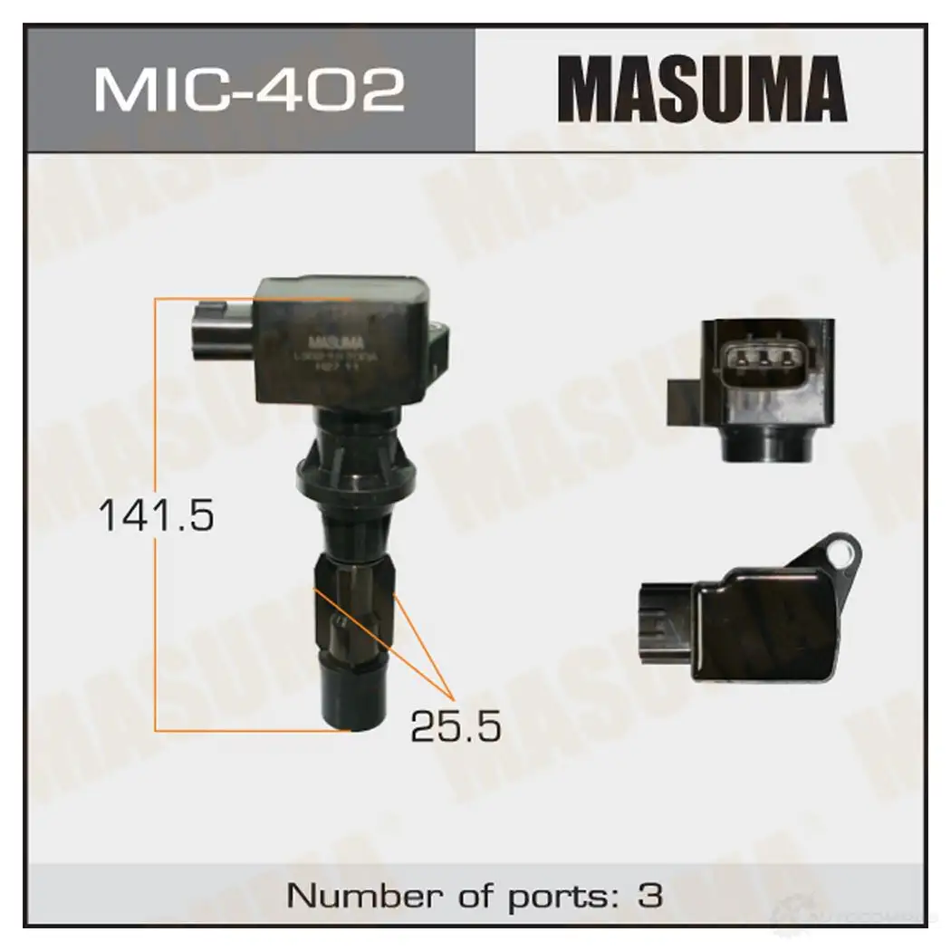 Катушка зажигания MASUMA M NC9DV 1420577709 MIC-402 изображение 0
