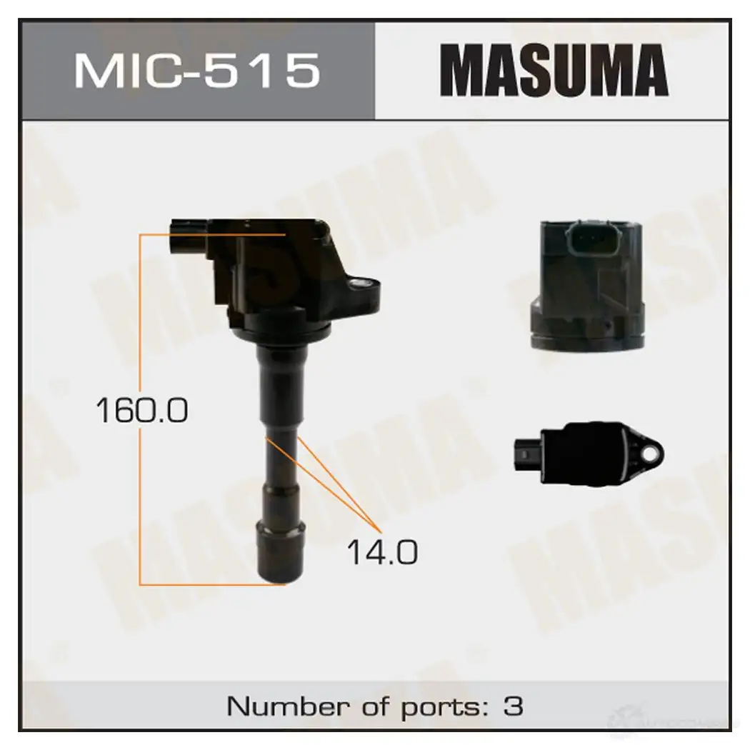 Катушка зажигания MASUMA MIC-515 MH5B 0 1422887620 изображение 0