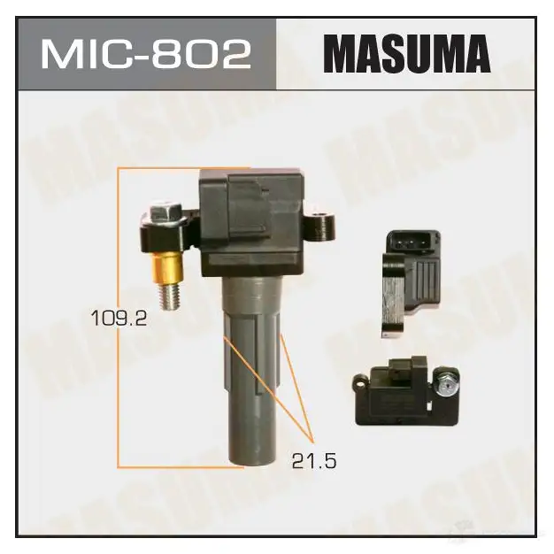 Катушка зажигания MASUMA ID EQ6 MIC-802 1422887562 изображение 0