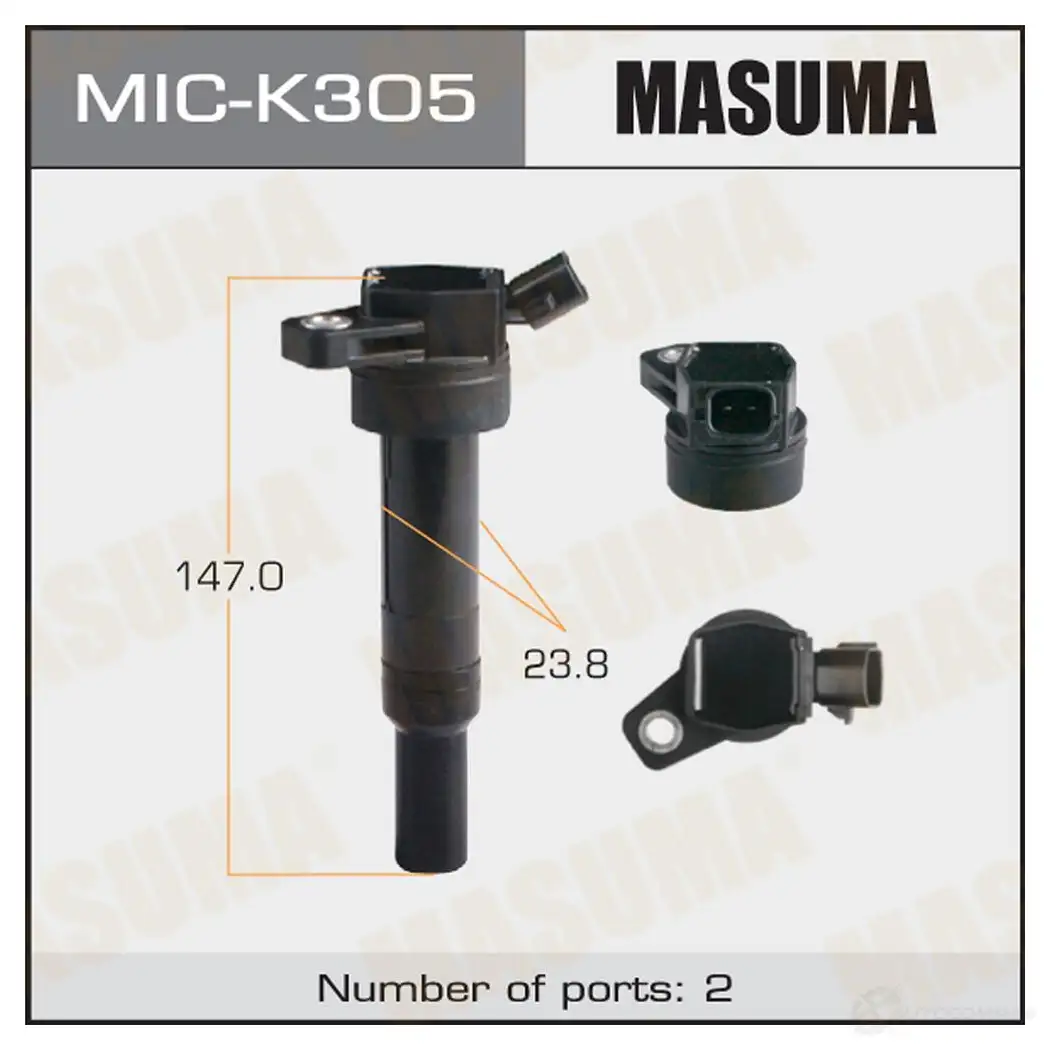 Катушка зажигания MASUMA MIC-K305 XMF AD 1422887602 изображение 0