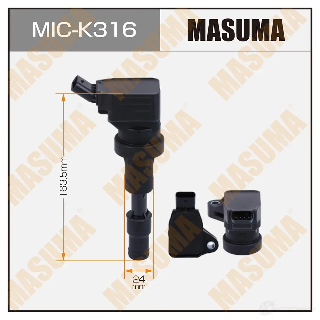 Катушка зажигания MASUMA WRF 8S MIC-K316 1439698350