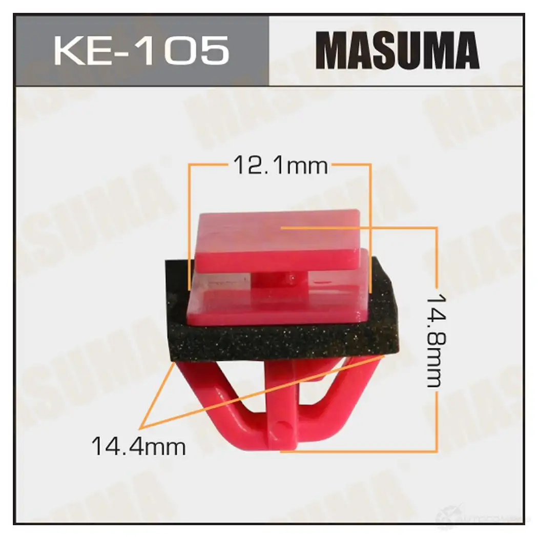 Клипса пластиковая MASUMA 0JU BF 1422886815 KE-105