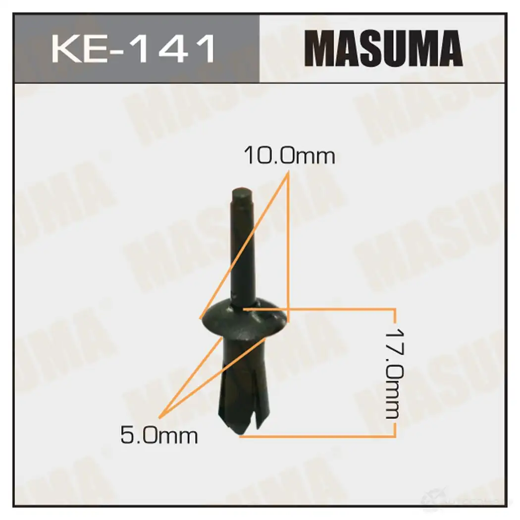 Клипса пластиковая MASUMA 6UI 4QG KE-141 1422887360