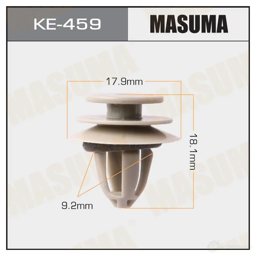 Клипса пластиковая MASUMA KE-459 C C9KD58 1422887216