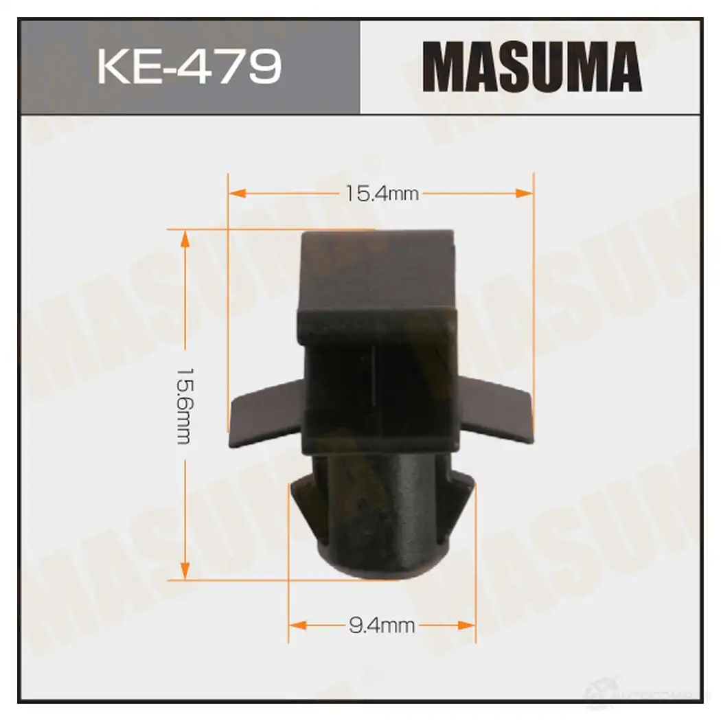 Клипса пластиковая MASUMA KE-479 1439697383 JK435 Q