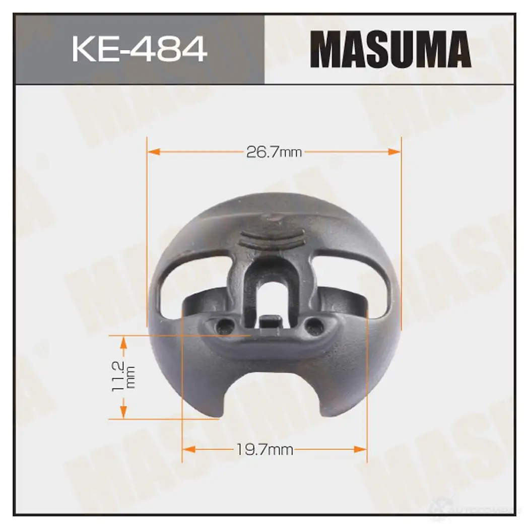 Клипса пластиковая MASUMA 1439697388 JX YFW KE-484