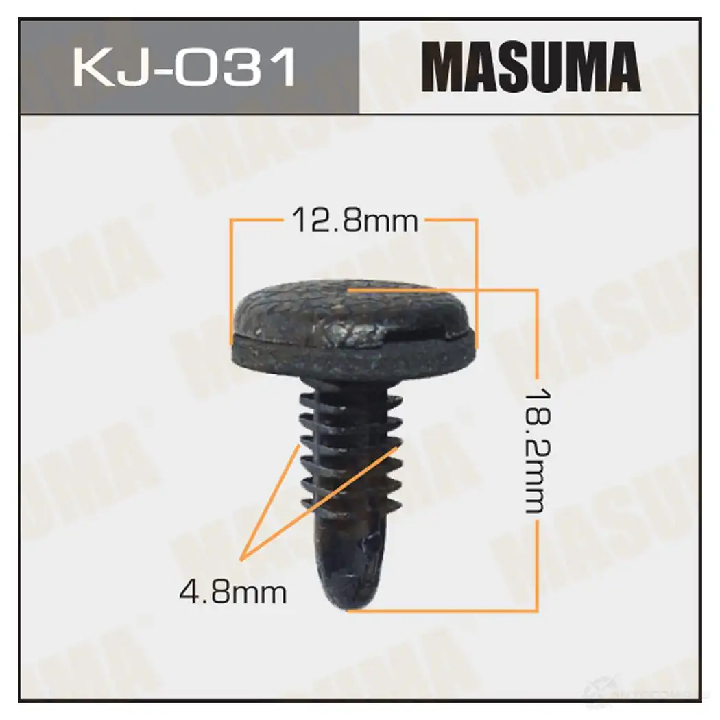 Клипса пластиковая MASUMA KJ-031 5 8ZQW 1422886753
