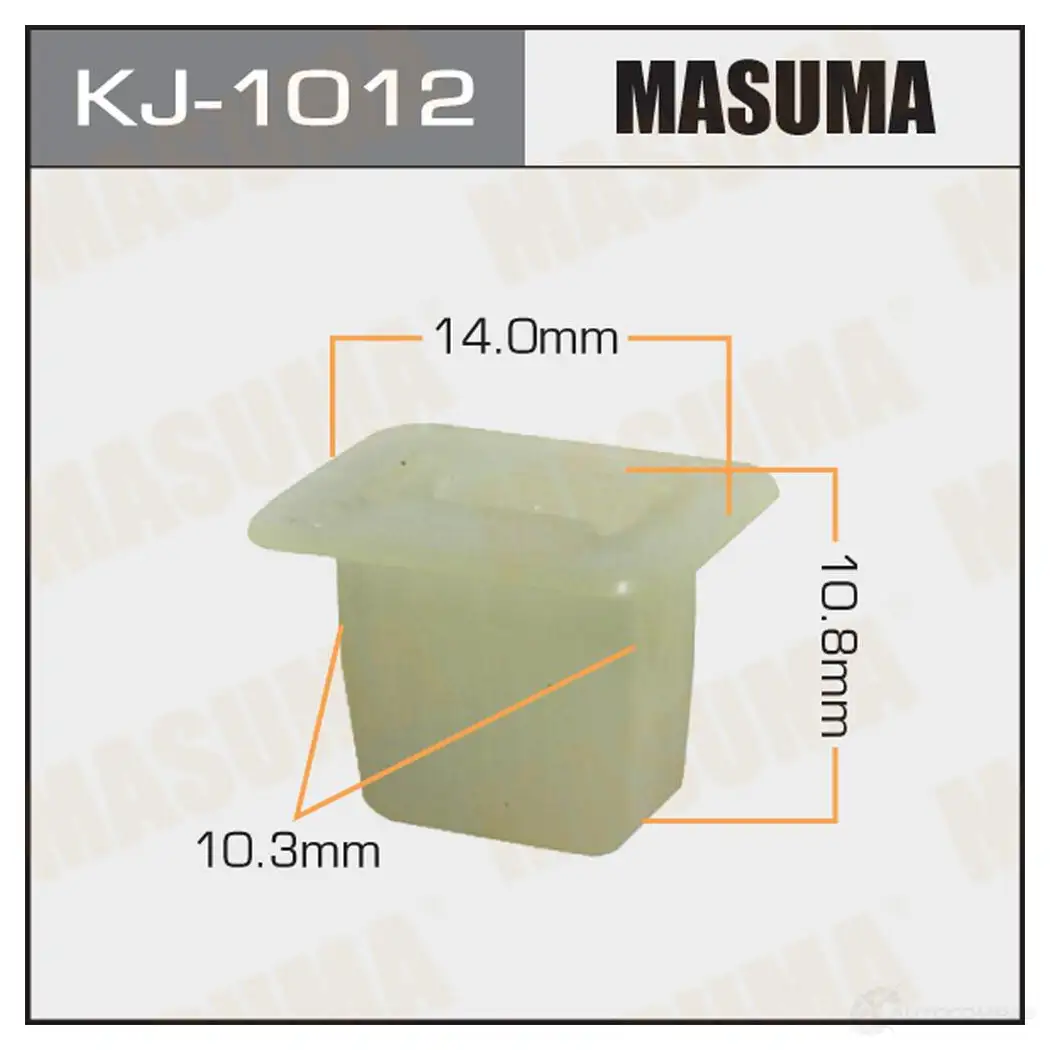 Клипса пластиковая MASUMA D1 J08K1 1422886645 KJ-1012