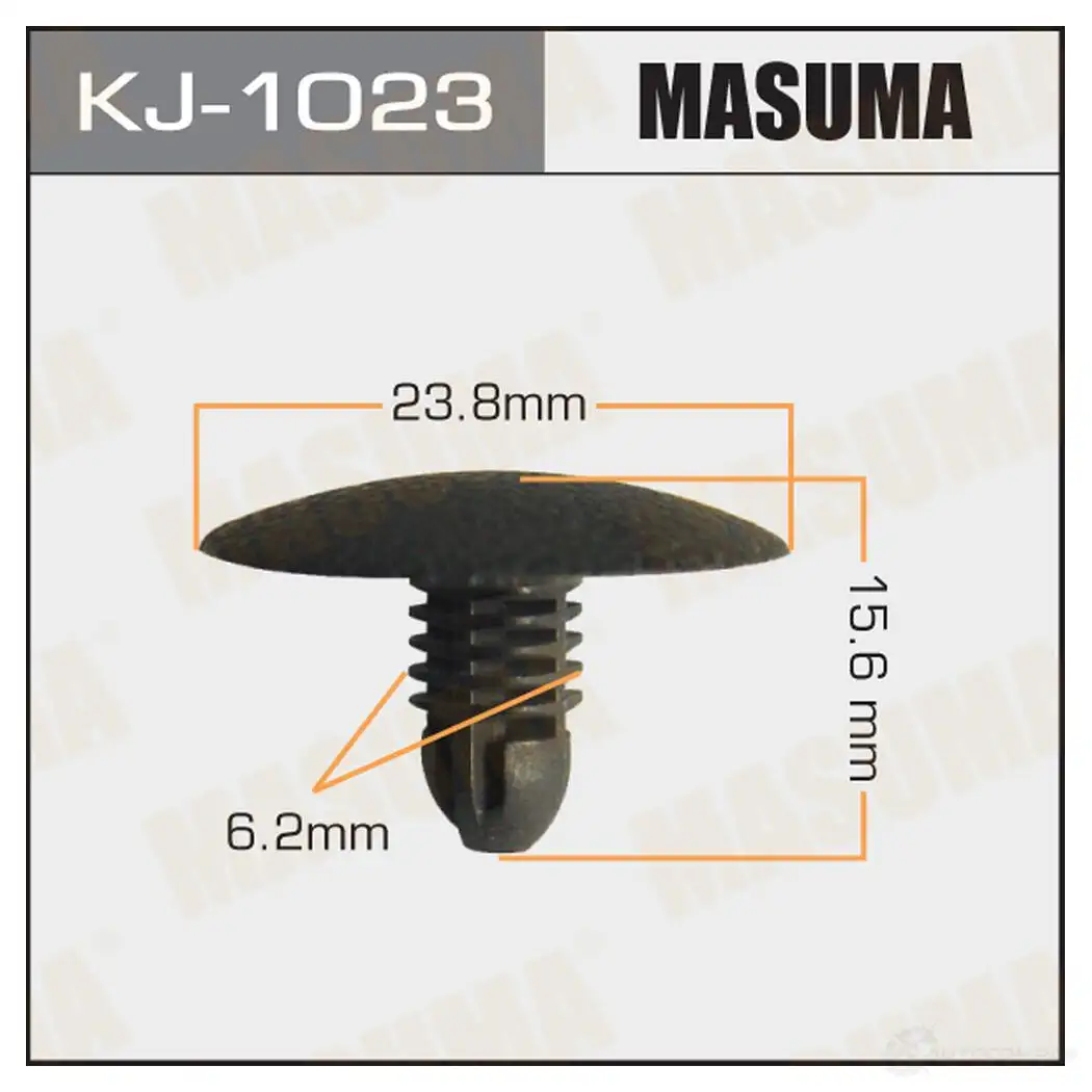 Клипса пластиковая MASUMA 1422886638 KJ-1023 90 7I0T