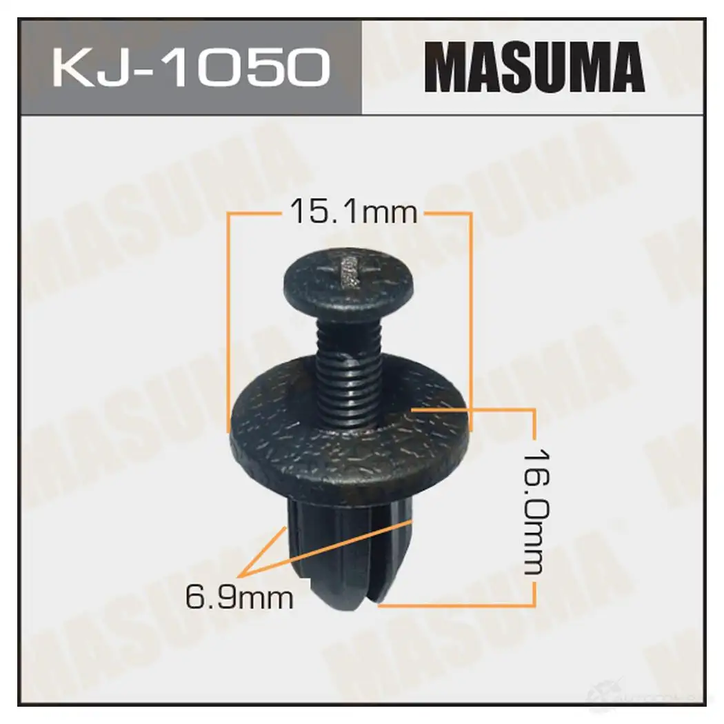 Клипса пластиковая MASUMA 1422886473 L KP5C KJ-1050