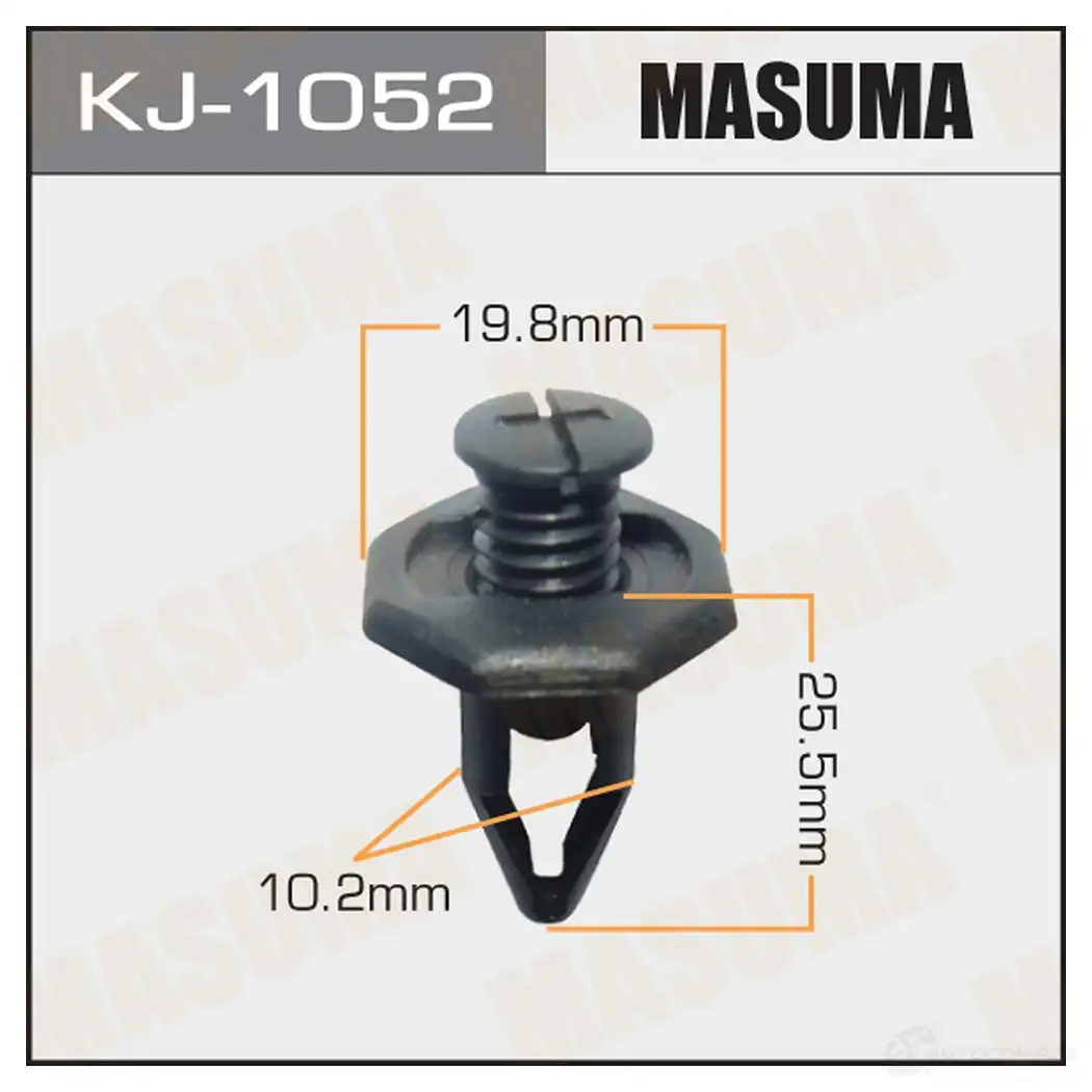 Клипса пластиковая MASUMA 1422886471 VIQ 7J KJ-1052