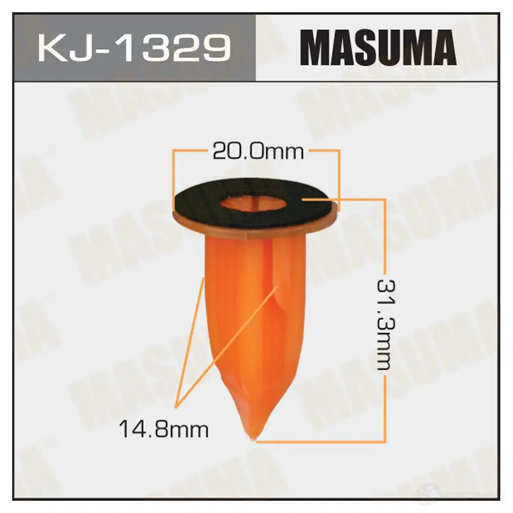 Клипса пластиковая MASUMA 7R31T7 1 1422886574 KJ-1329