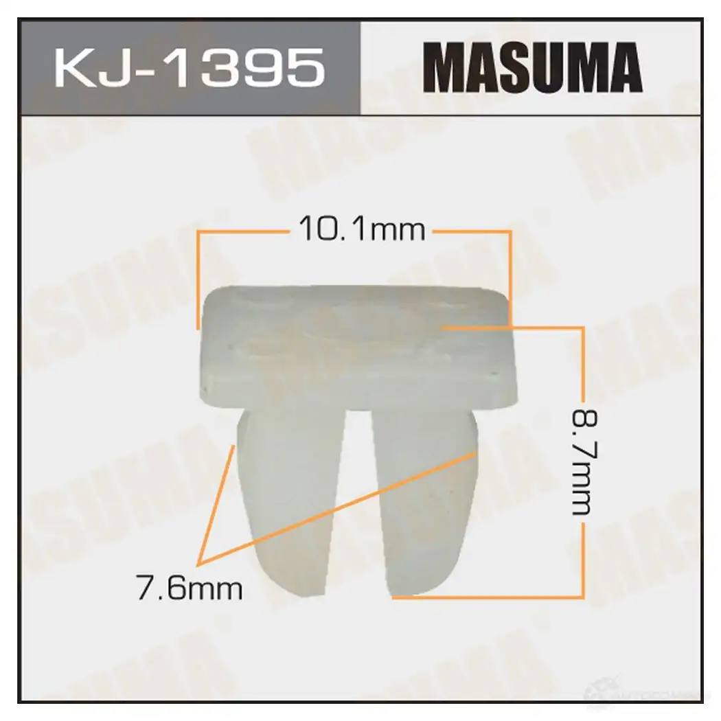 Клипса пластиковая MASUMA 1422887197 N4 2J17D KJ-1395