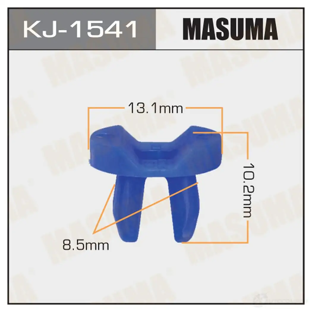Клипса пластиковая MASUMA 1422886272 0ZNE1S M KJ-1541