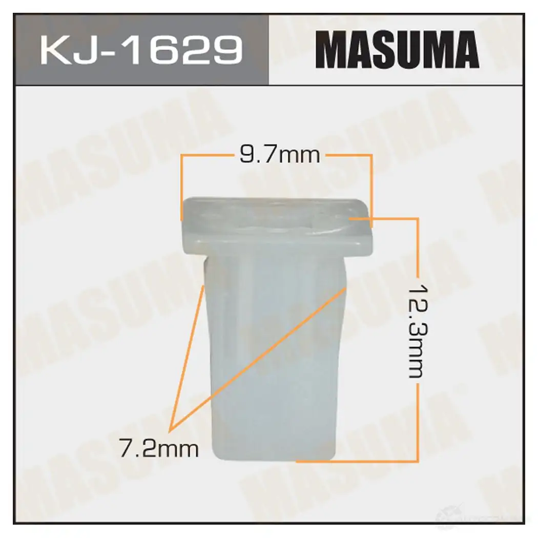 Клипса пластиковая MASUMA G2BZ GE KJ-1629 1422886285