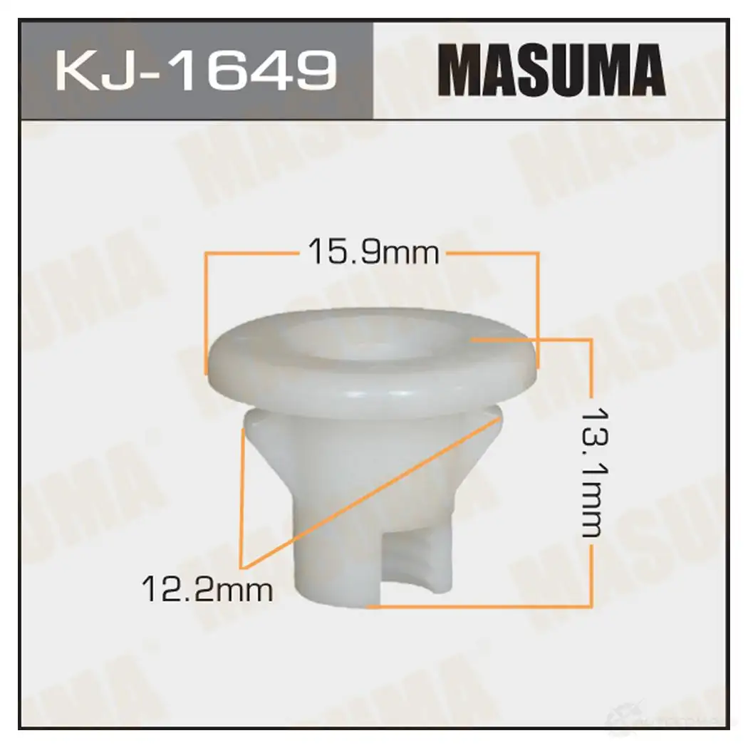 Клипса пластиковая MASUMA 1422886395 JYSSN G8 KJ-1649