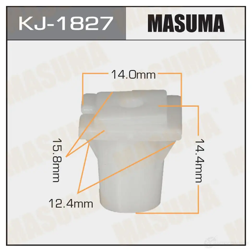 Клипса пластиковая MASUMA ZCES Z KJ-1827 1422886317