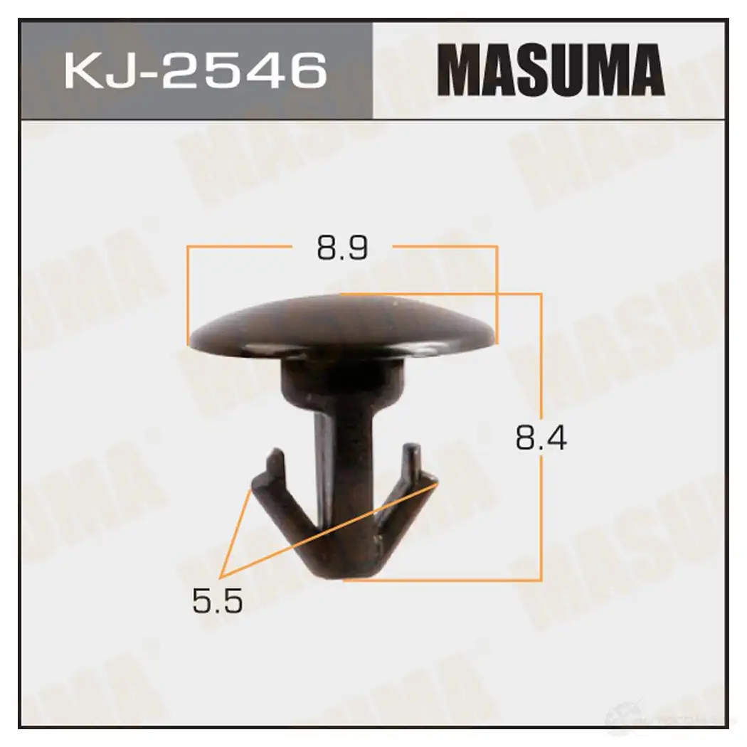 Клипса пластиковая MASUMA LGCD G KJ-2546 1422886909